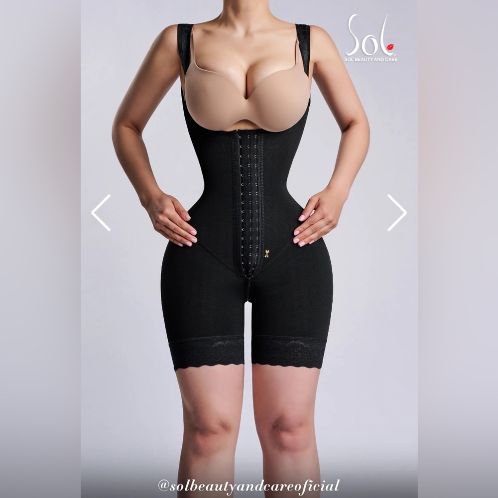 Sol Beauty and Care Hourglass Shapewear - Mid-leg - Black Size S-L
